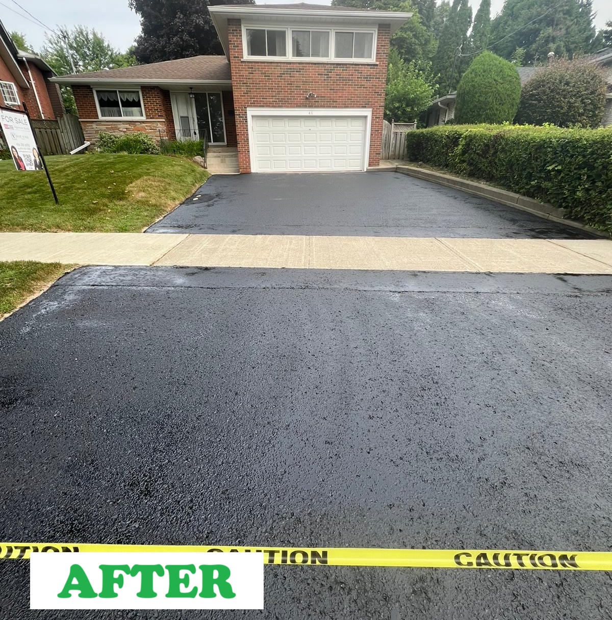 asphalt sealing
