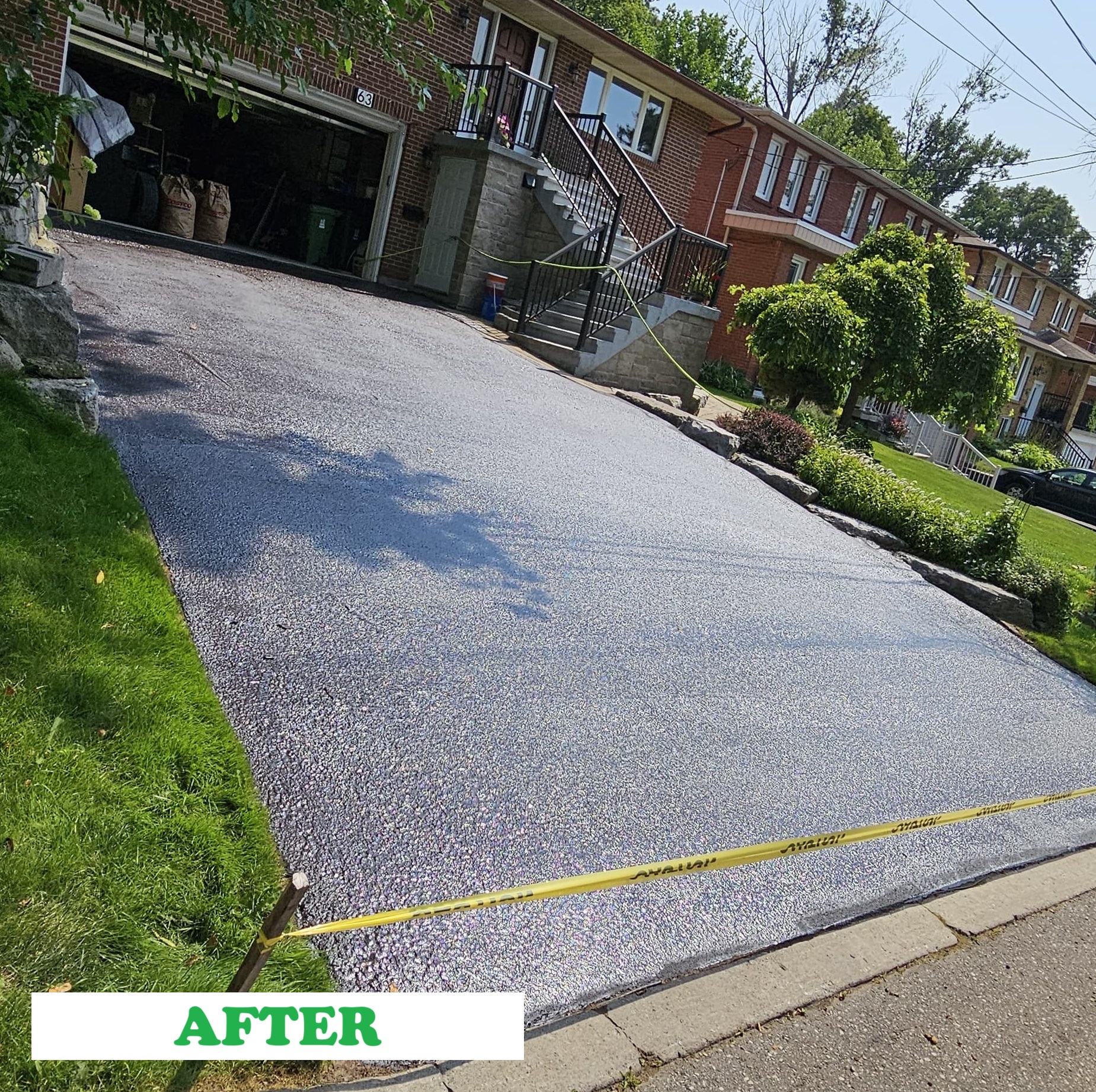 asphalt sealing