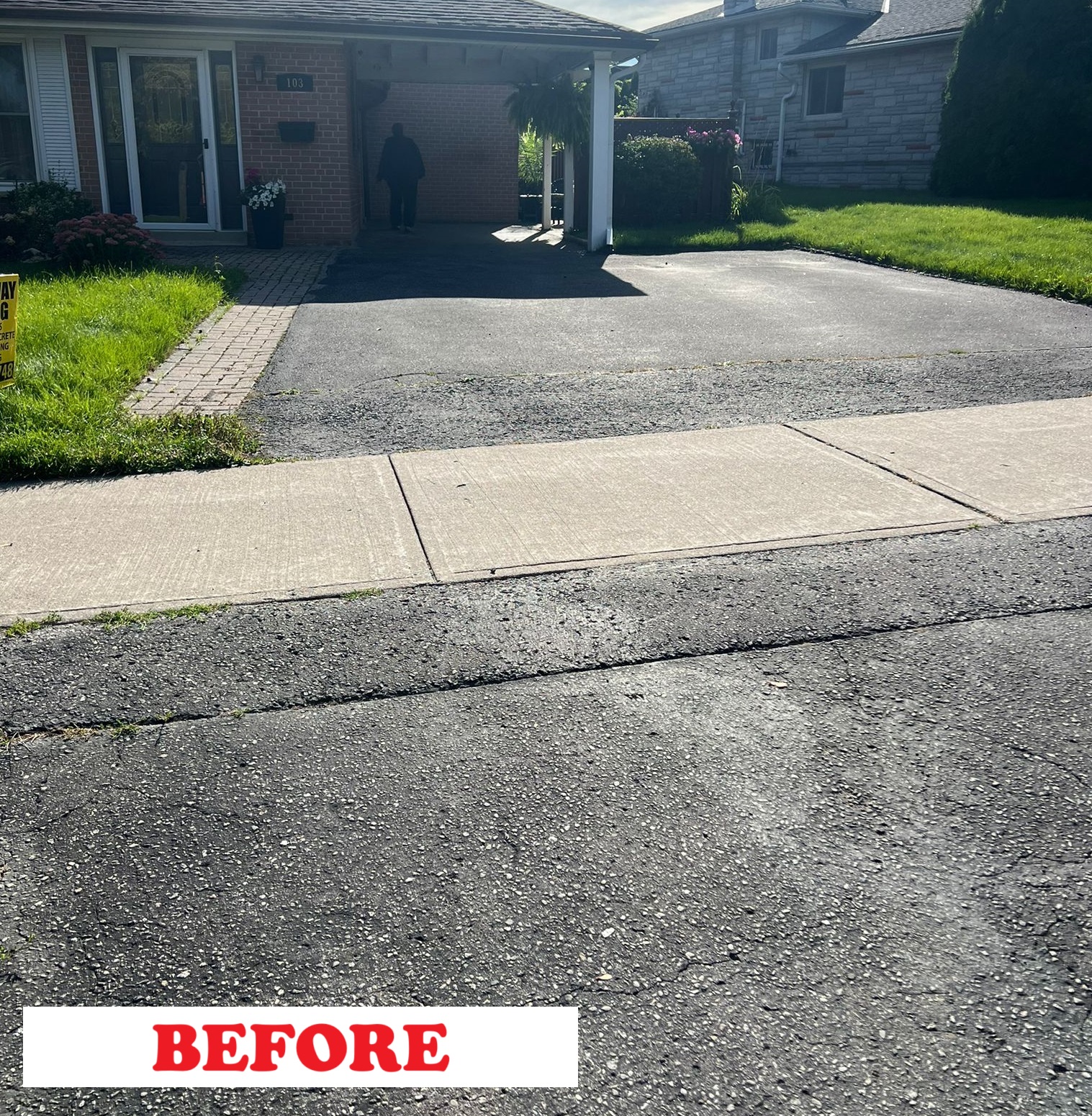 asphalt sealing