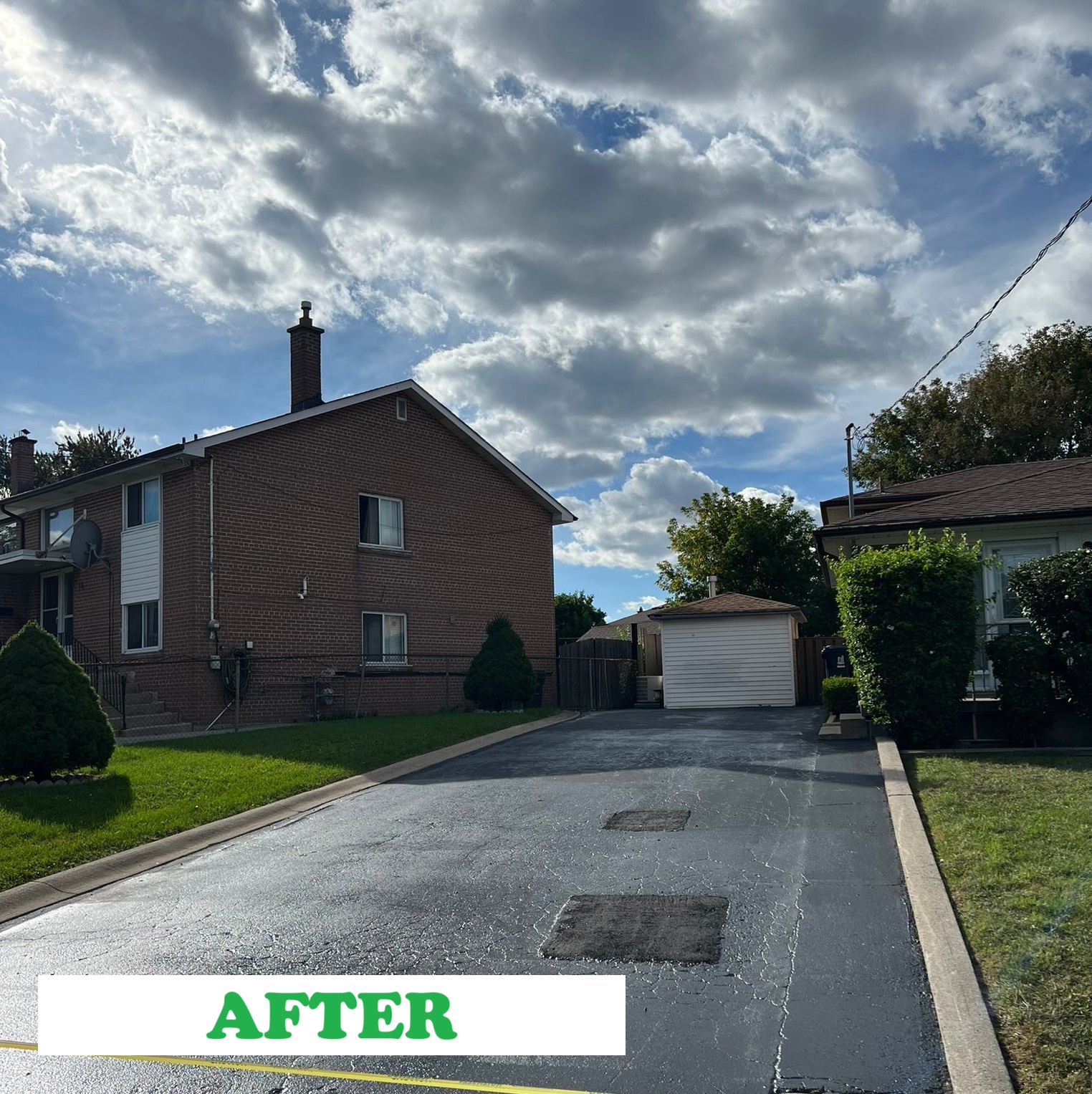 asphalt sealing