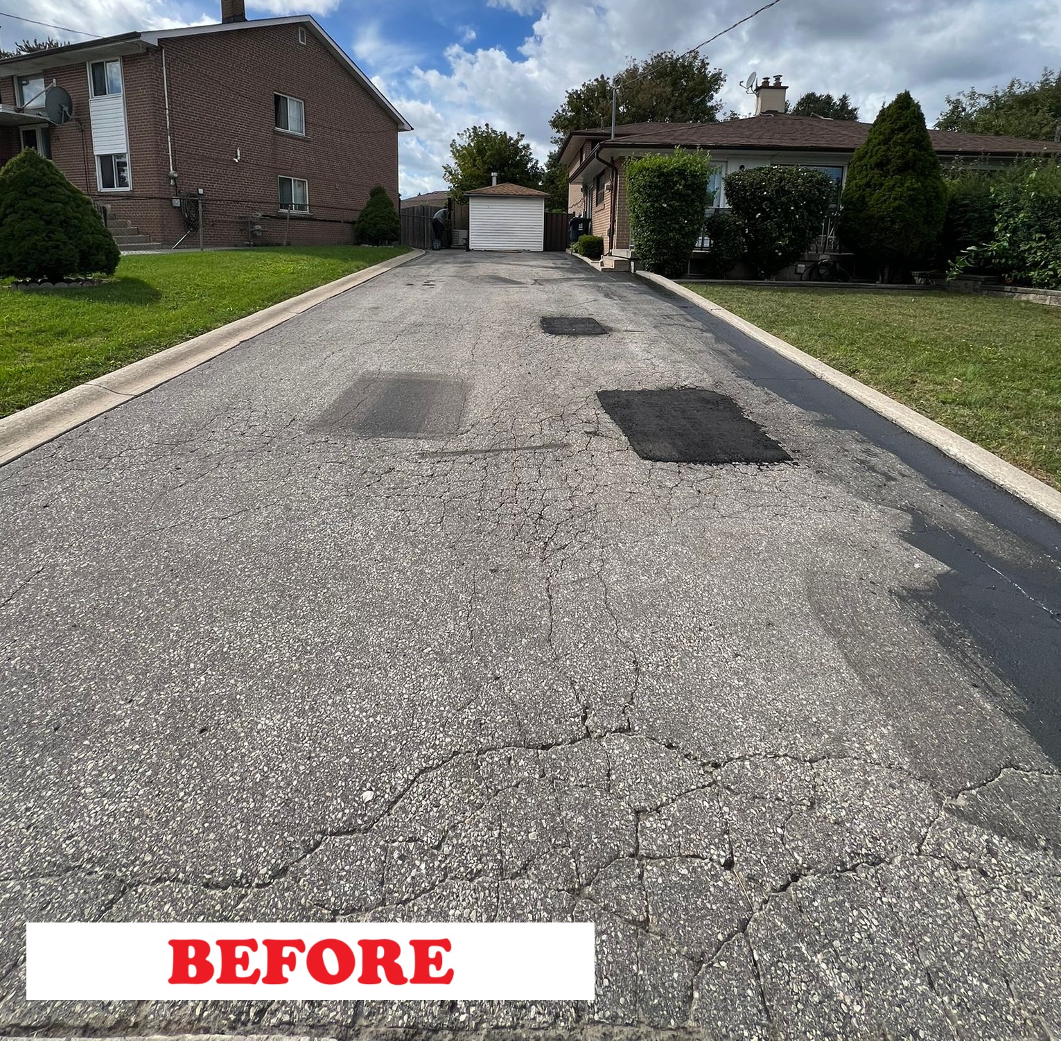 asphalt sealing