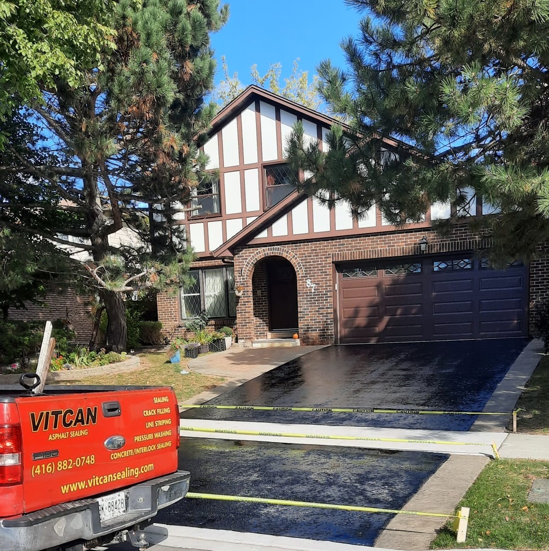 asphalt sealing