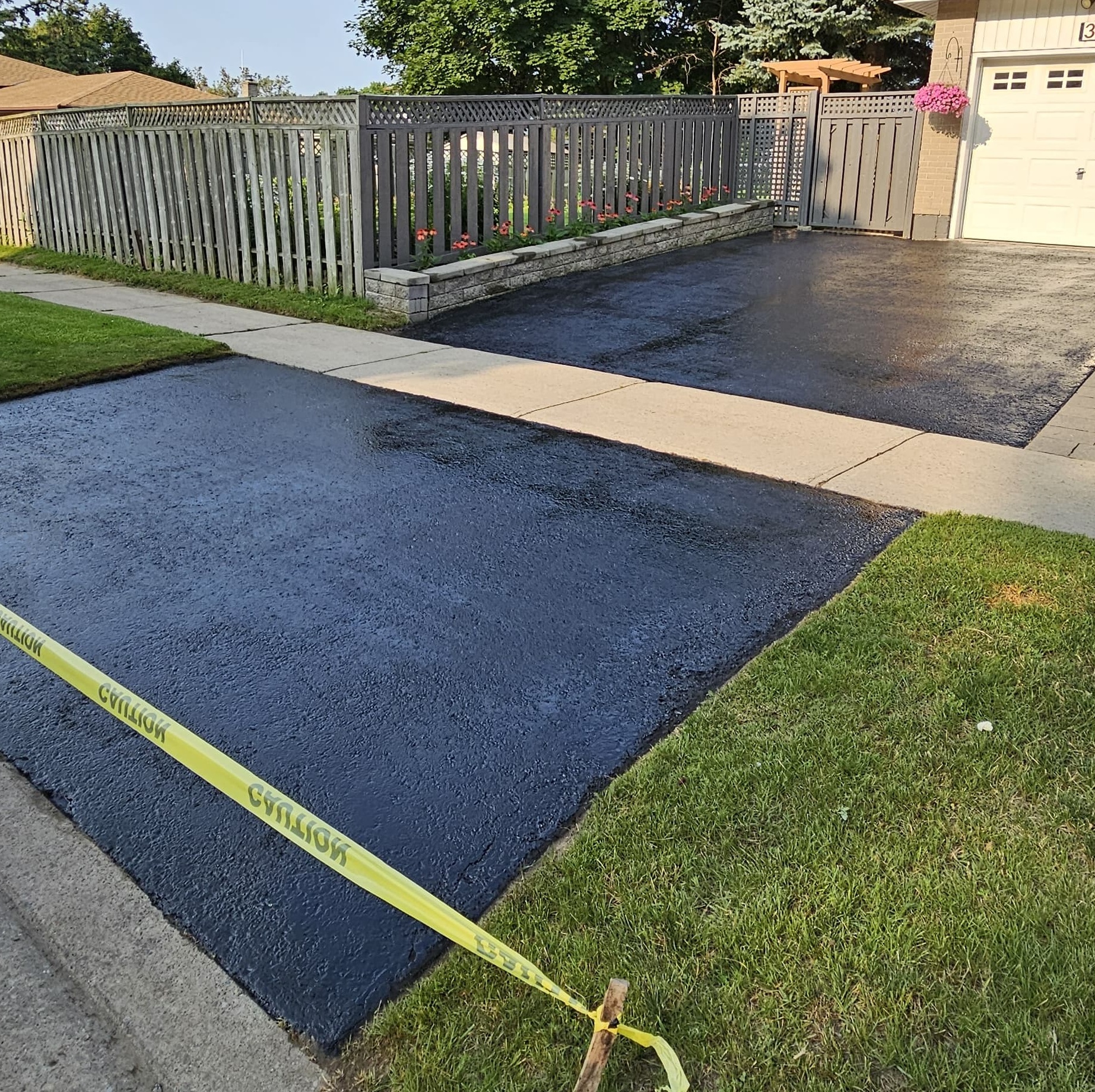 asphalt sealing