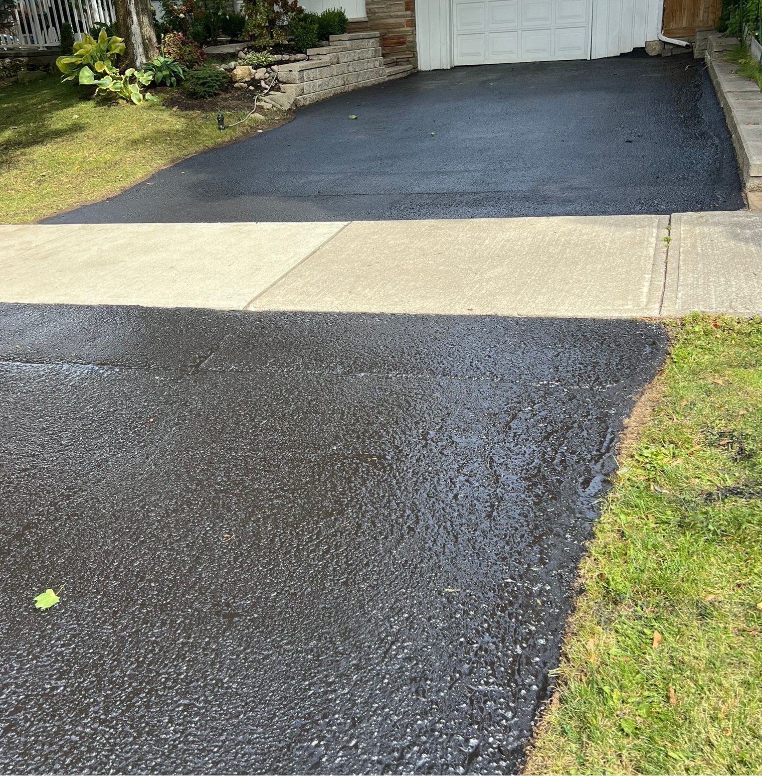 asphalt sealing