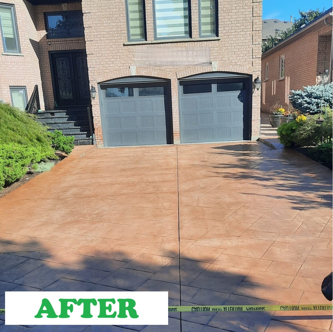 Before and After Asphalt Sealing