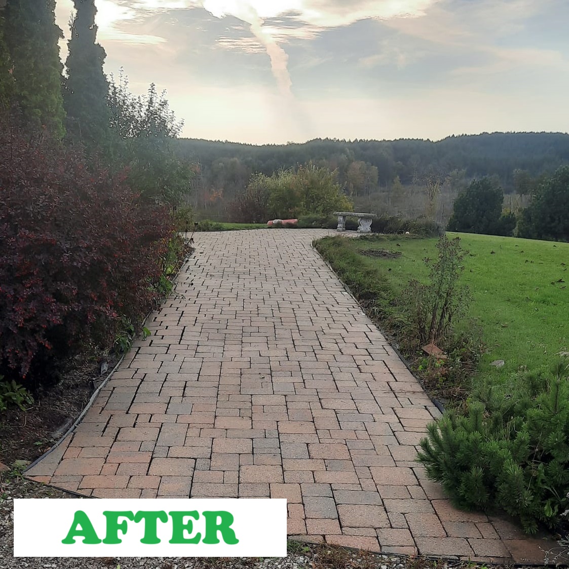 Before and After Asphalt Sealing