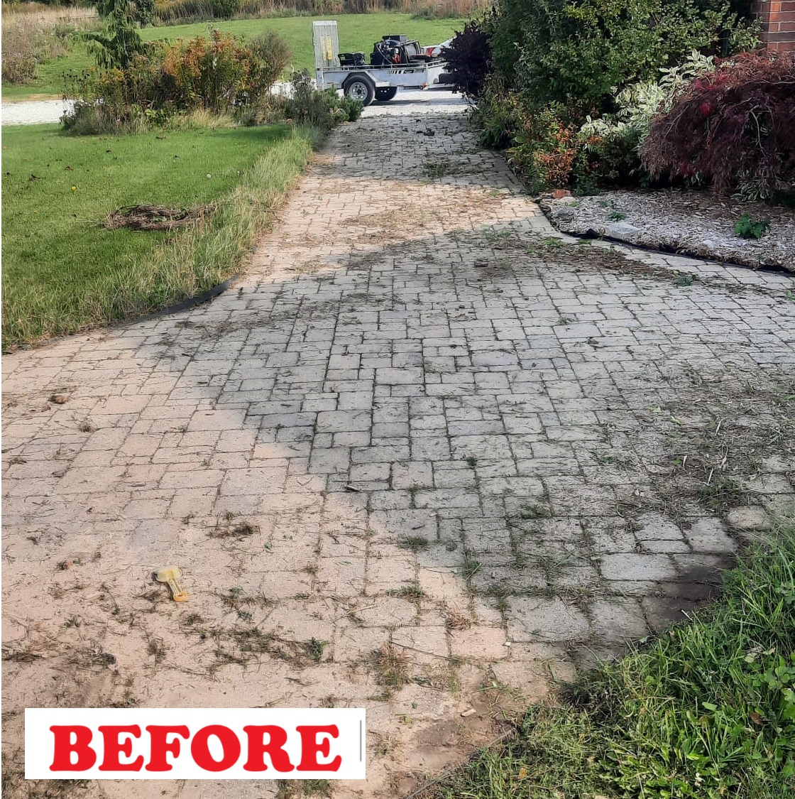 pressure washing